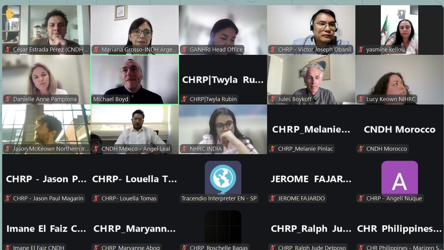 La Defensoría del Pueblo de la Nación participó de un evento sobre Deportes y Derechos Humanos organizado por GANHRI